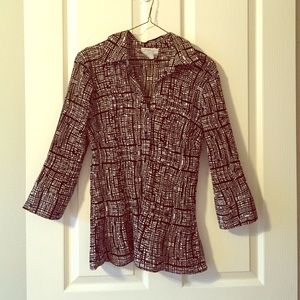 Dressy Button Down Top